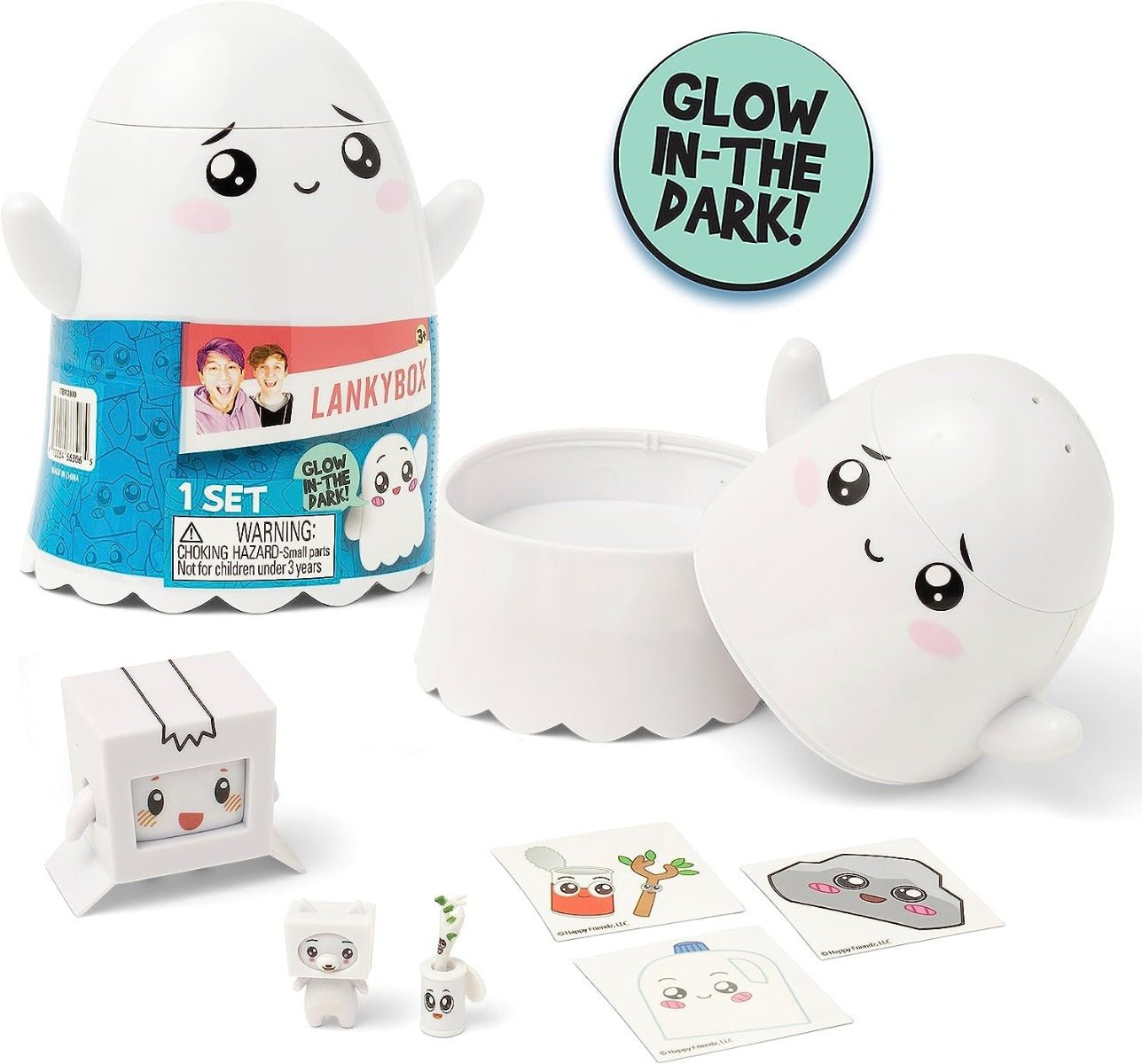 LankyBox Mystery Ghosty Glow in the Dark BON - 2800 - Colorland Toys