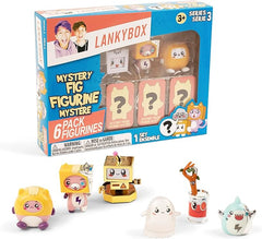 LankyBox Series 3 Mystery Figures Pack of 6 BON - 20026 - Colorland Toys