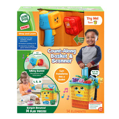 LeapFrog Count - Along Basket & Scanner 80 - 614203 - Colorland Toys