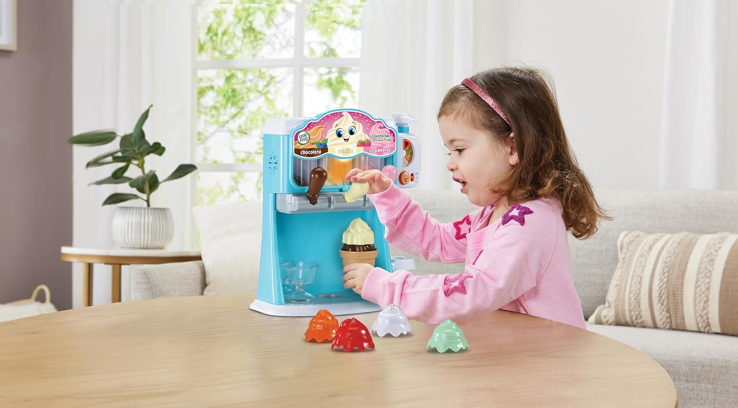 LeapFrog Count and Swirl Ice Cream Maker 80 - 619003 - Colorland Toys