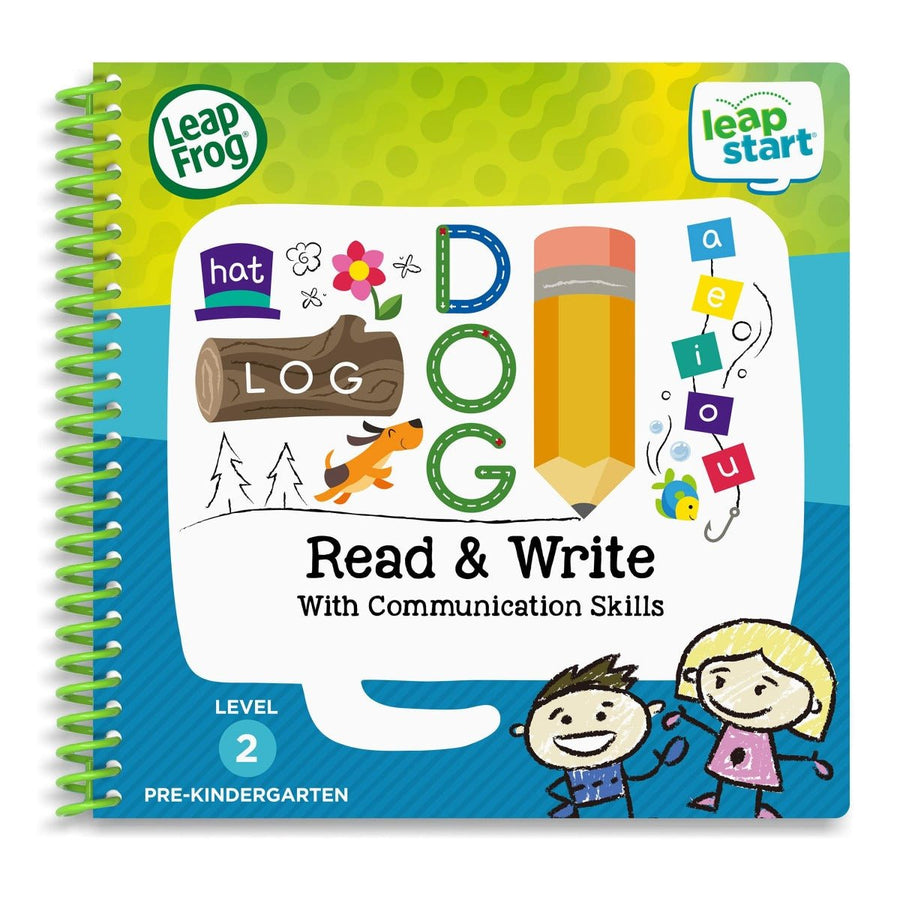 LeapFrog LeapStart Preschool Activity Book - Read & Write and Communication Skills LF 80-21508