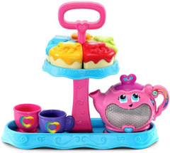 LeapFrog Musical Rainbow Party Learning Tea Set (603203) - Colorland Toys