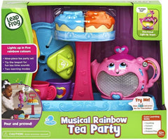 LeapFrog Musical Rainbow Party Learning Tea Set (603203) - Colorland Toys