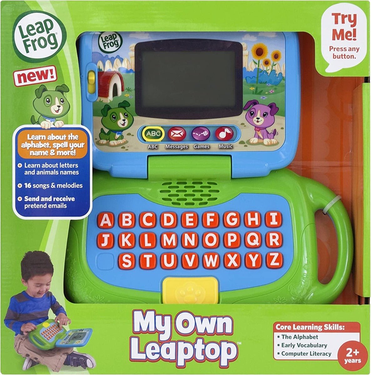 LeapFrog My Own Leaptop Green 80 - 19150E - Colorland Toys