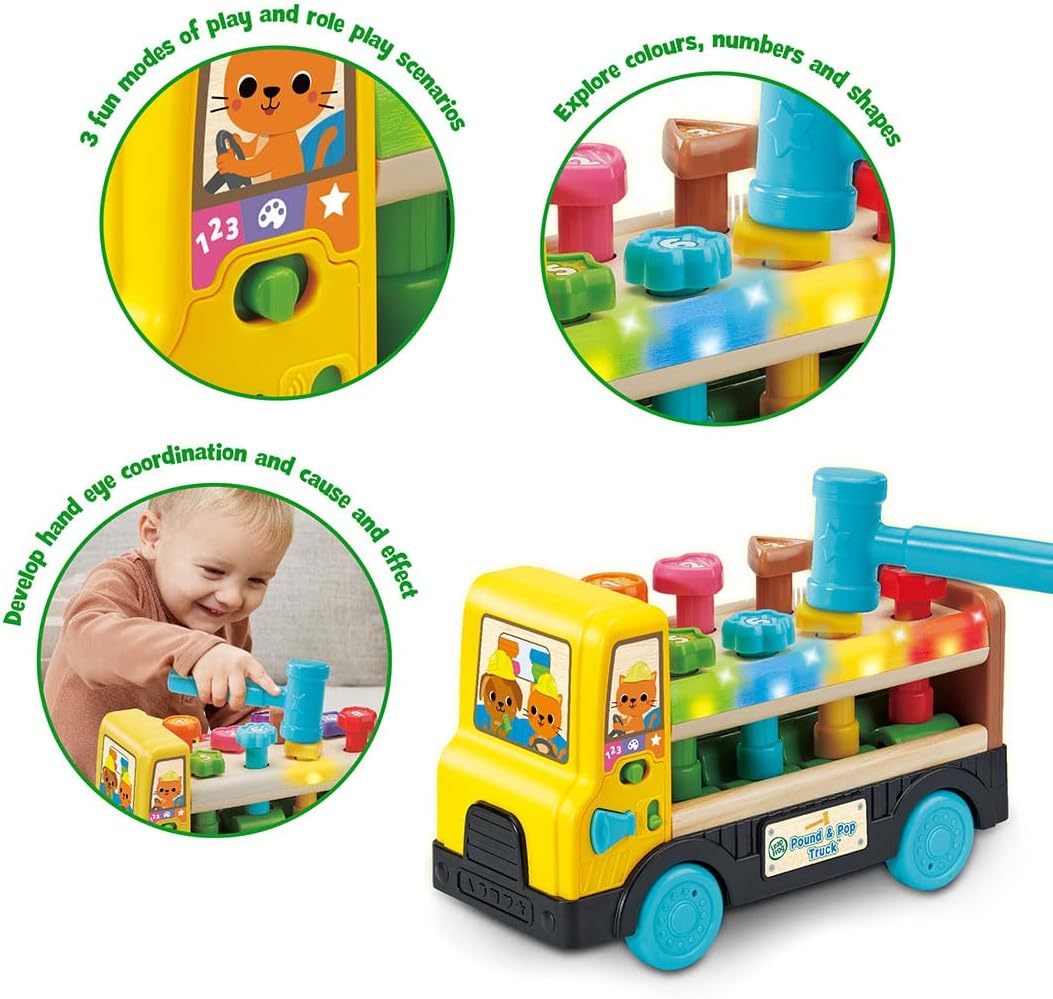 LeapFrog Pound & Pop Truck 80 - 619503 - Colorland Toys