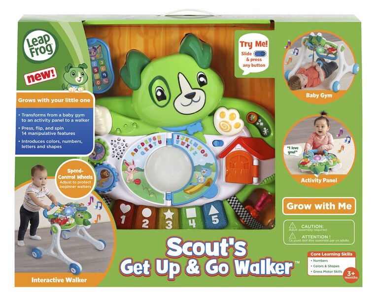 LeapFrog Scout's Get Up & Go Walker 80 - 604200 - Colorland Toys