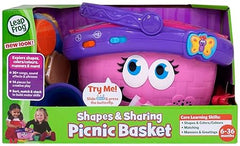 LeapFrog Shapes & Sharing Picnic Basket 80 - 603603 - Colorland Toys