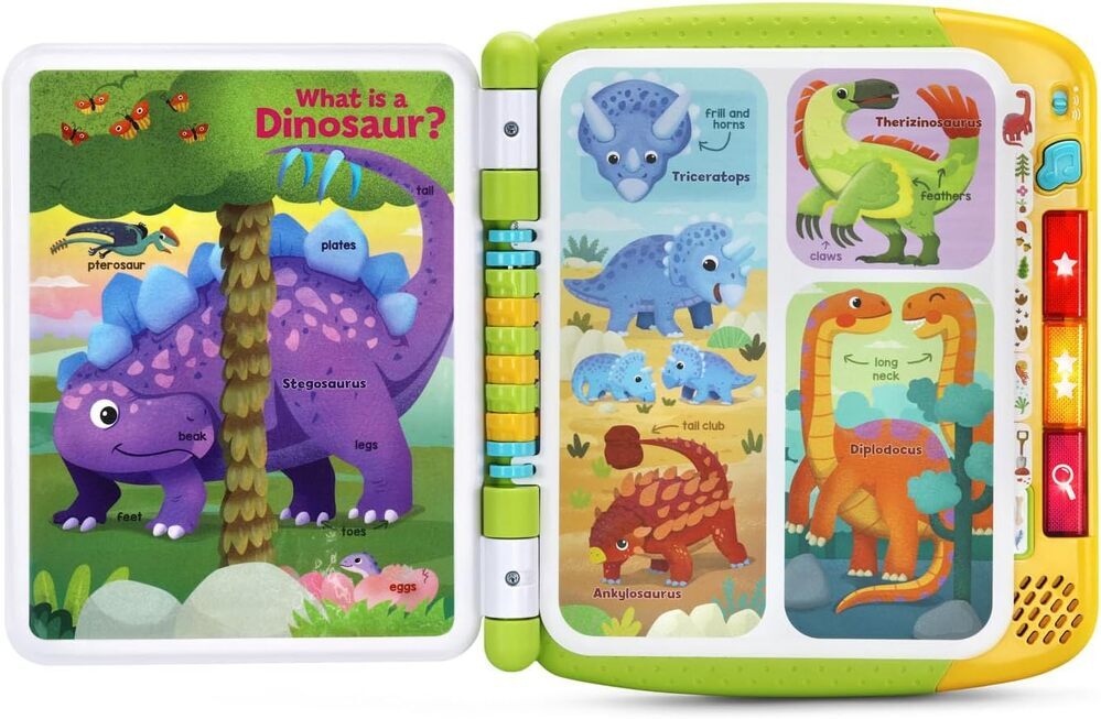 LeapFrog Touch & Learn Dinosaur Book 80 - 619203 - Colorland Toys