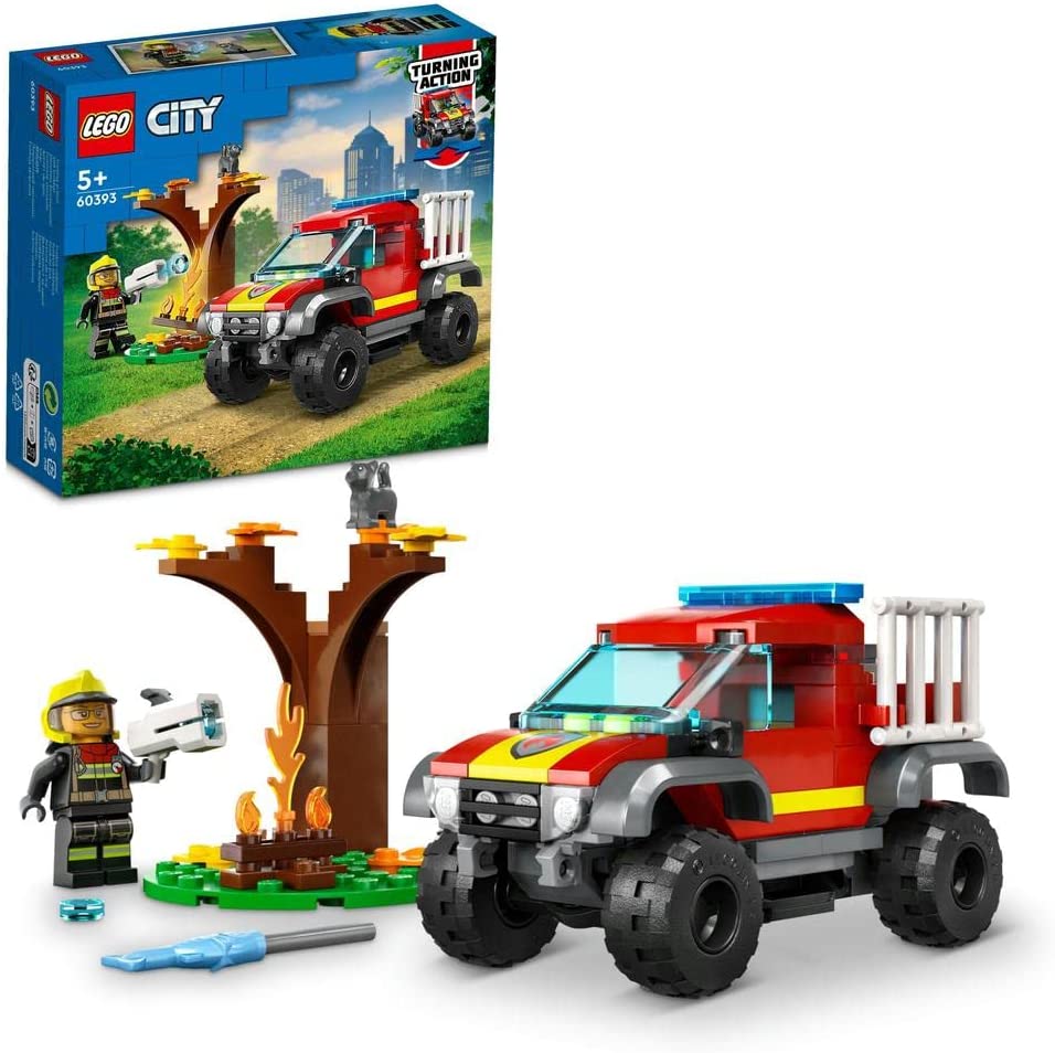 LEGO 4x4 Fire Truck Rescue 6425877/60393 - Colorland Toys