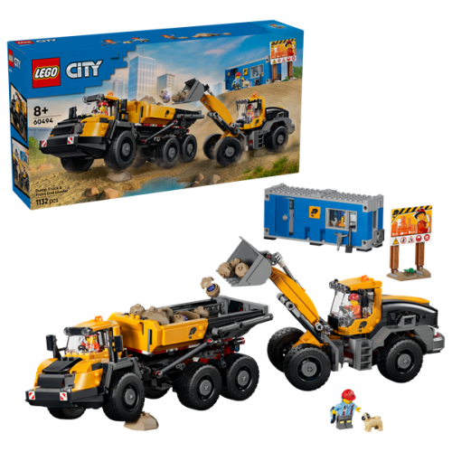 LEGO 60494 Dump Truck and Front End Loader