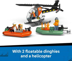 LEGO 60504 Coast Guard Rescue Boat & Helicopter LEGO-6585657 - Colorland Toys