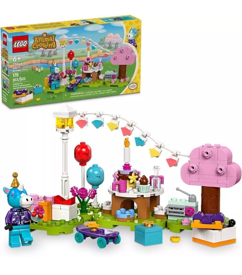 LEGO Animal Crossing Julian's Birthday Party - Colorland Toys