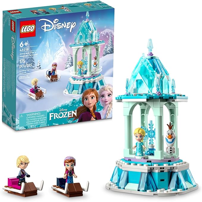 LEGO Anna and Elsa's Magical Carousel 6427576/43218 - Colorland Toys