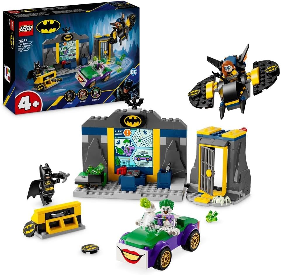 LEGO Batman The Batcave with Batman/Batgirl And The Joker 76272/6471494 - Colorland Toys