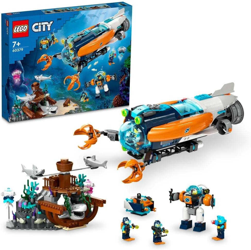 LEGO City Deep Sea Explorer Submarine 60379/6425850 - Colorland Toys