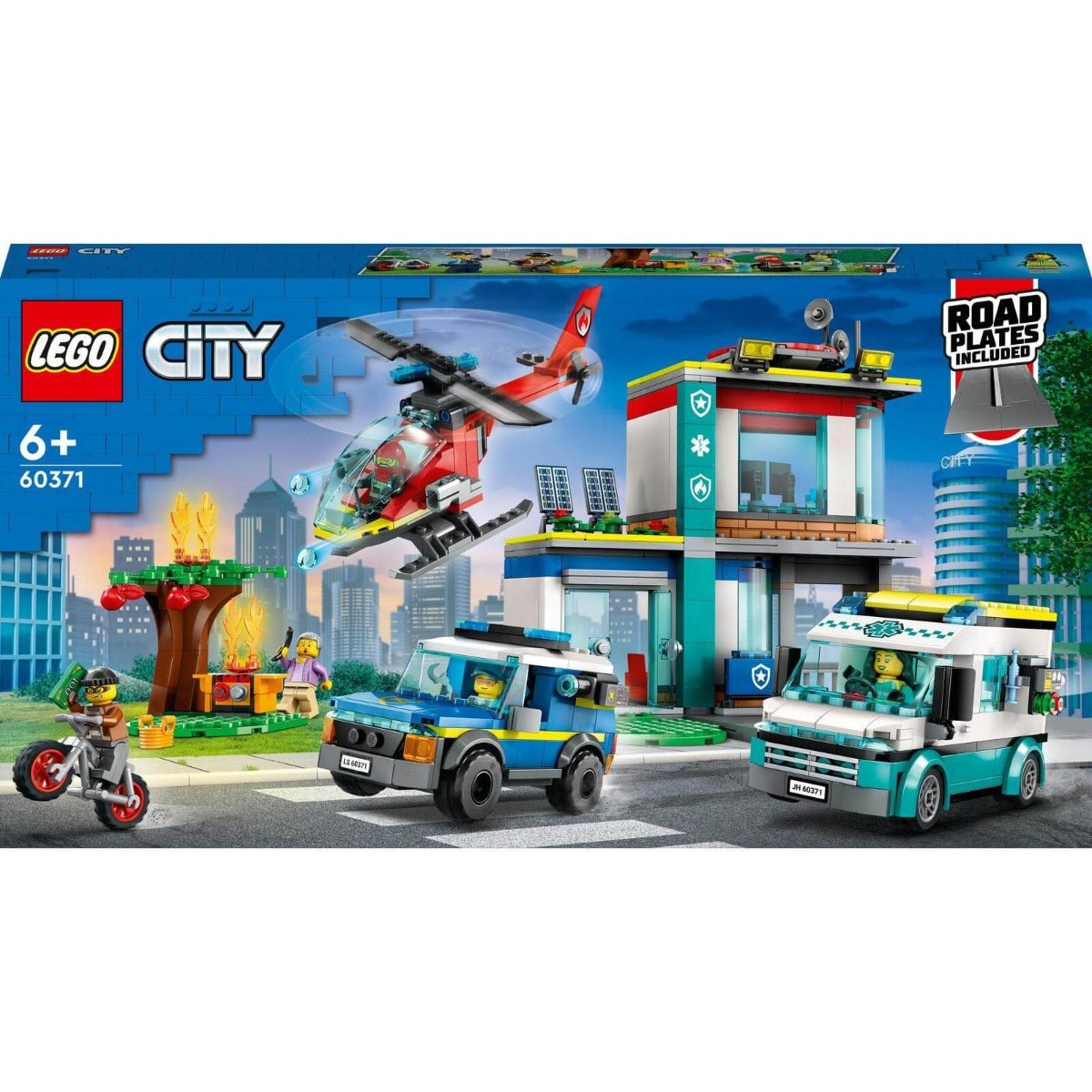 LEGO City Emergency Vehicles HQ 6425826/60371 - Colorland Toys