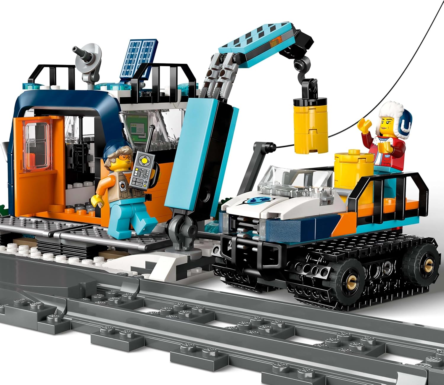 LEGO City Explorers' Arctic Polar Express Train V29 60470 - Colorland Toys