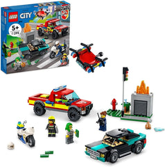 LEGO City Fire Rescue and Police Chase 60319 - Colorland Toys