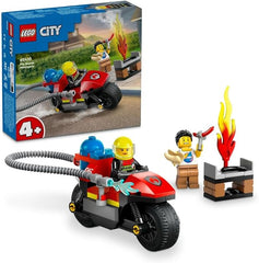 Lego City Fire Rescue Motorcycle - Colorland Toys