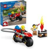 Lego City Fire Rescue Motorcycle - Colorland Toys