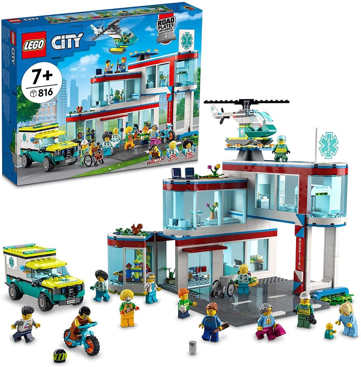 LEGO City Hospital Set 60330 - Colorland Toys
