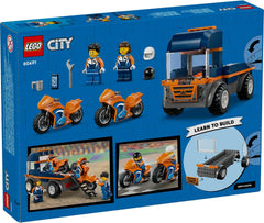 LEGO City Motorcycle Transporter 60491 - Colorland Toys