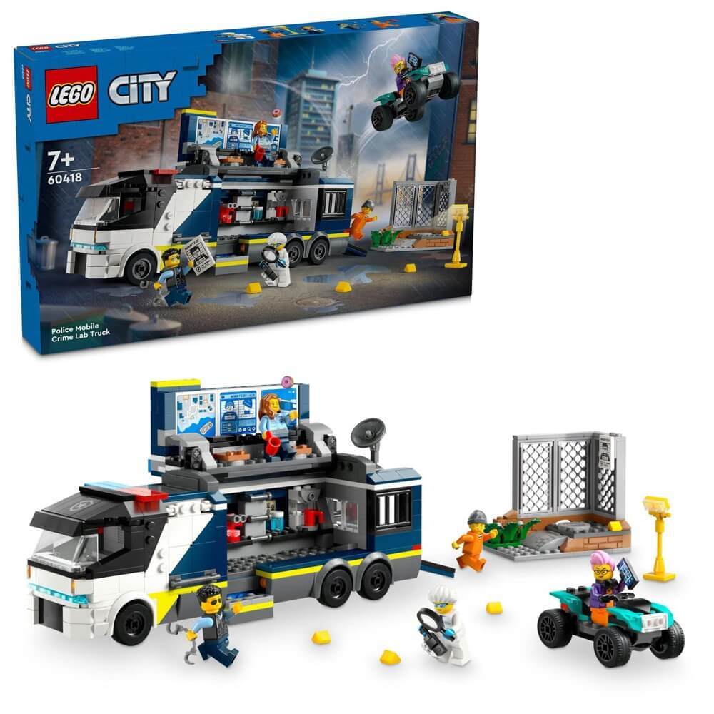 Lego City Police Mobile Crime Lab Truck - Colorland Toys