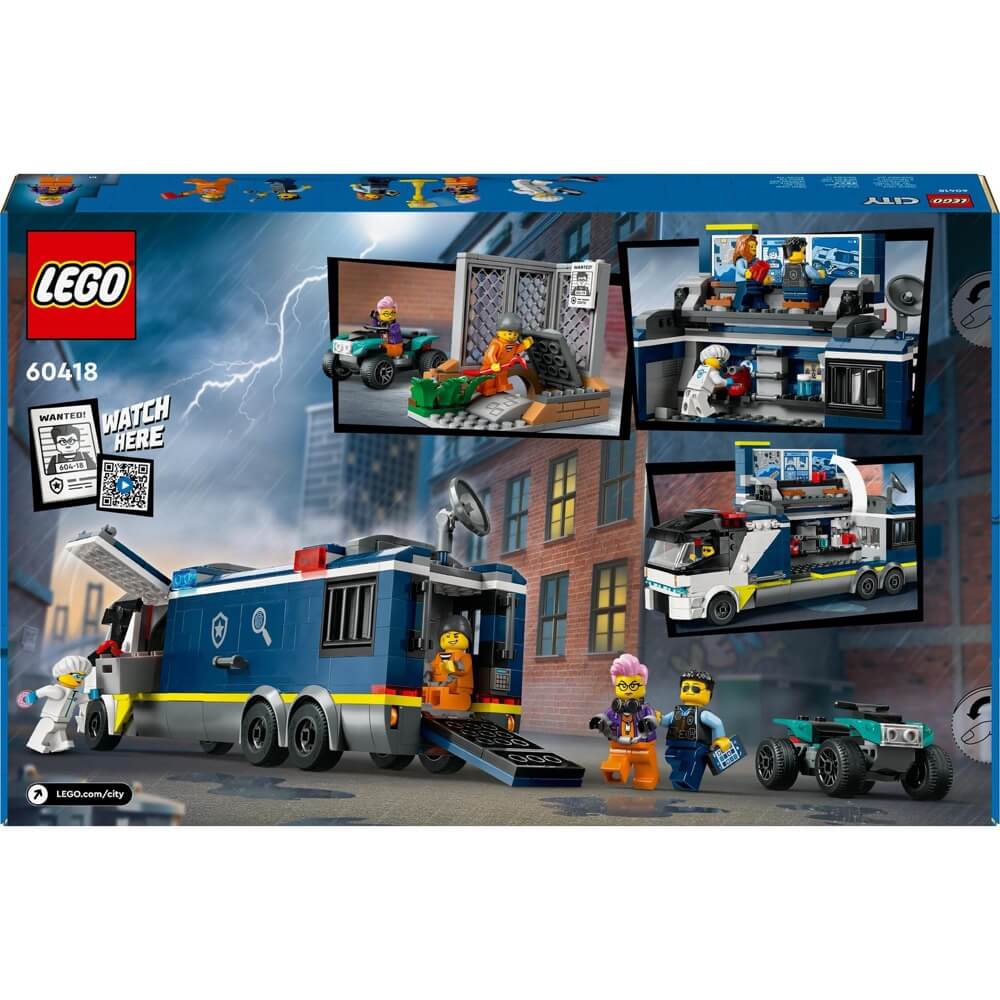 Lego City Police Mobile Crime Lab Truck - Colorland Toys
