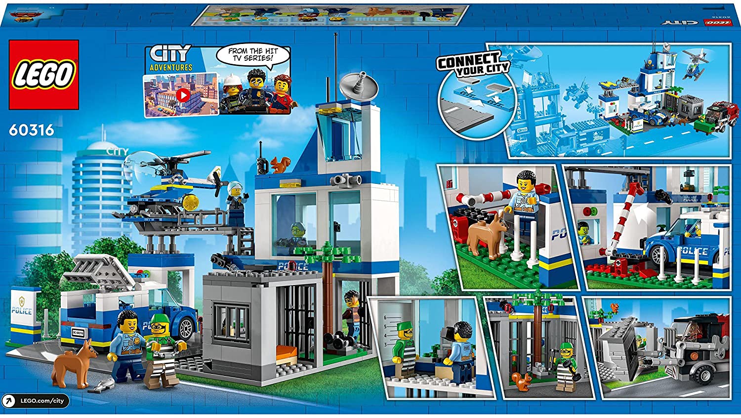 LEGO City Police Station 60316 - Colorland Toys