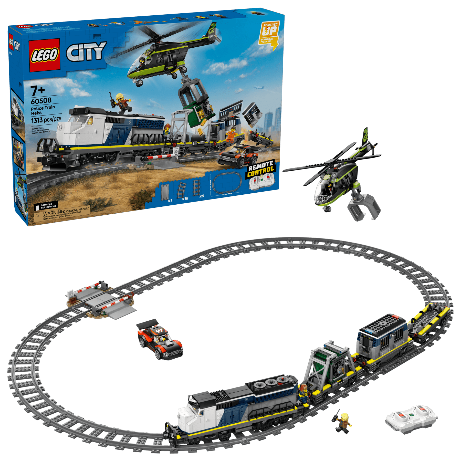 LEGO City Police Train Heist 60508 - Colorland Toys