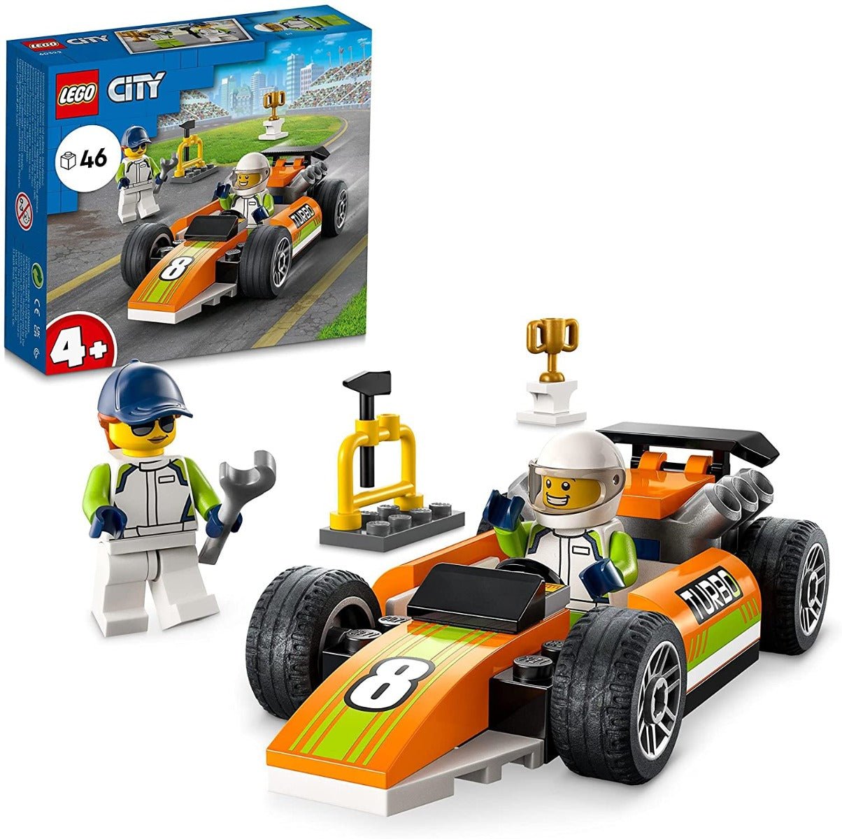 LEGO City Race Car Set 60322 - Colorland Toys
