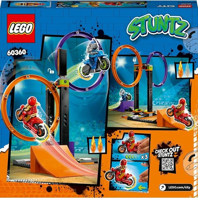 LEGO City Sinning Stunt Challenge 6425796/60360 - Colorland Toys
