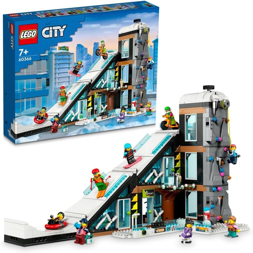 LEGO City Ski and Climbing Centre Set 60366/6425812 - Colorland Toys