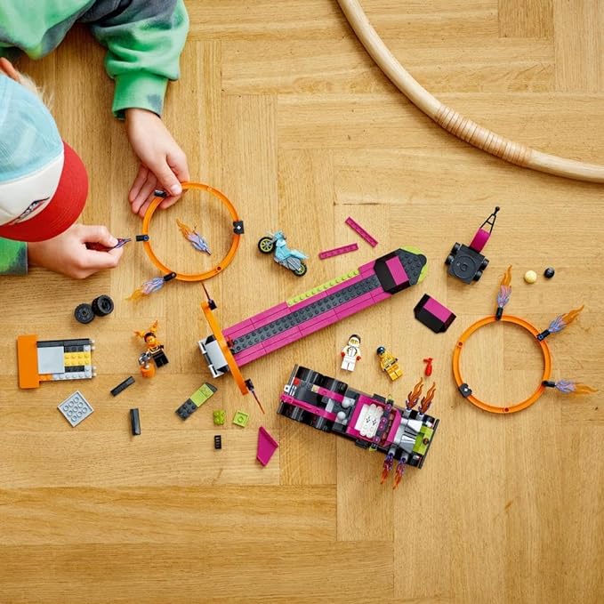 LEGO City Stunt Truck & Ring of Fire Challenge 6425788/60357 - Colorland Toys