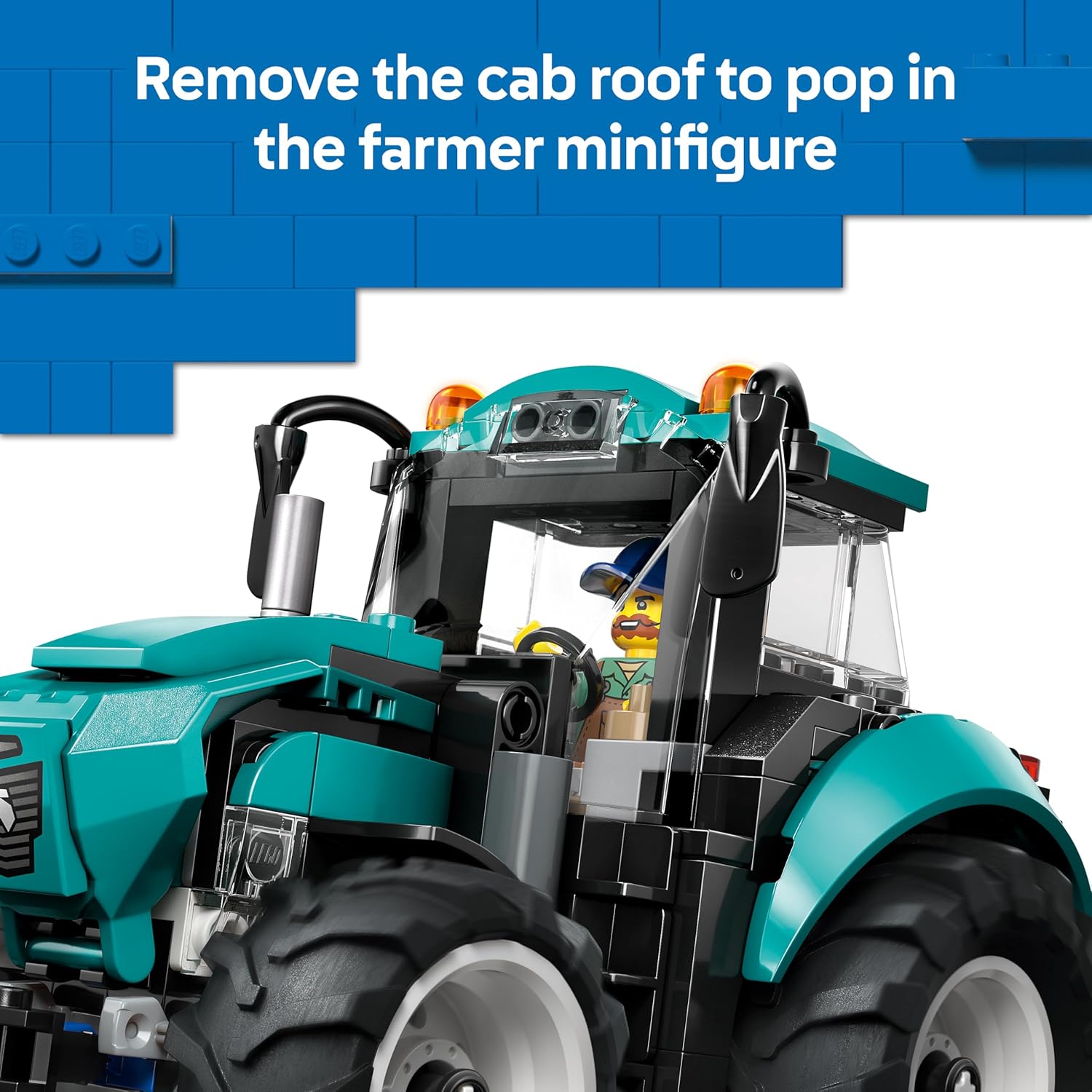 LEGO City Tractor 60498 - Colorland Toys