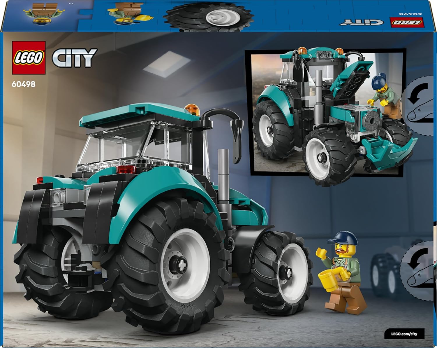 LEGO City Tractor 60498 - Colorland Toys