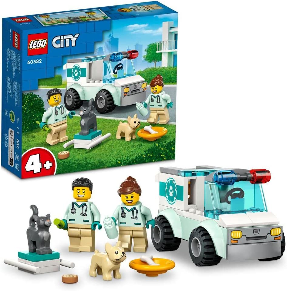 LEGO City Vet Van Rescue 6420679/60382 - Colorland Toys