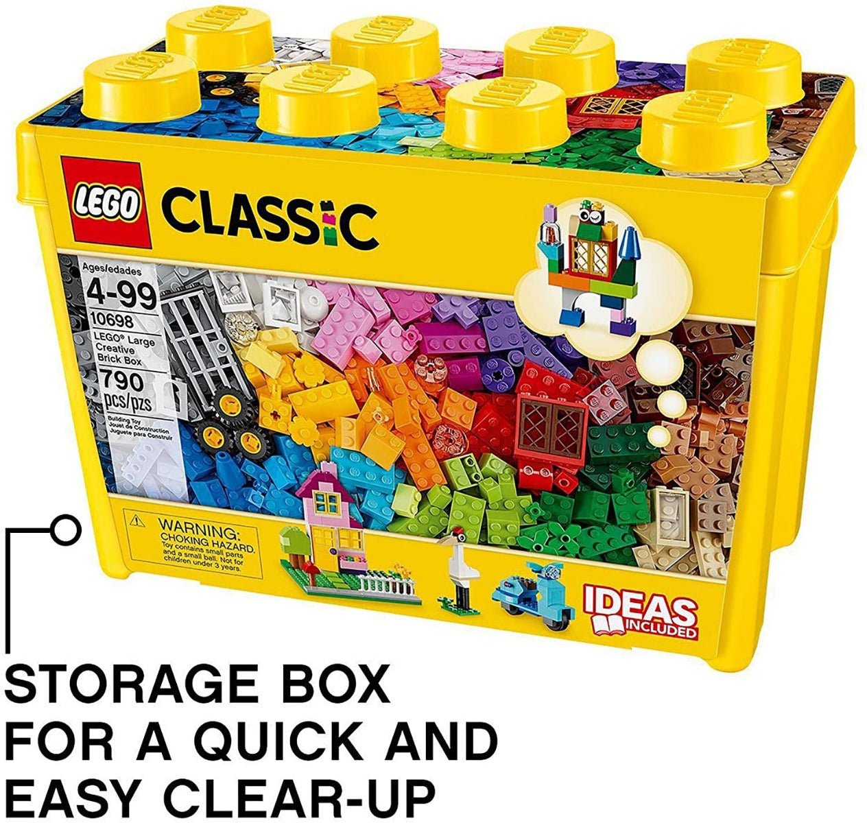 LEGO Classic Large Creative Brick Box 6102214/10698 - Colorland Toys