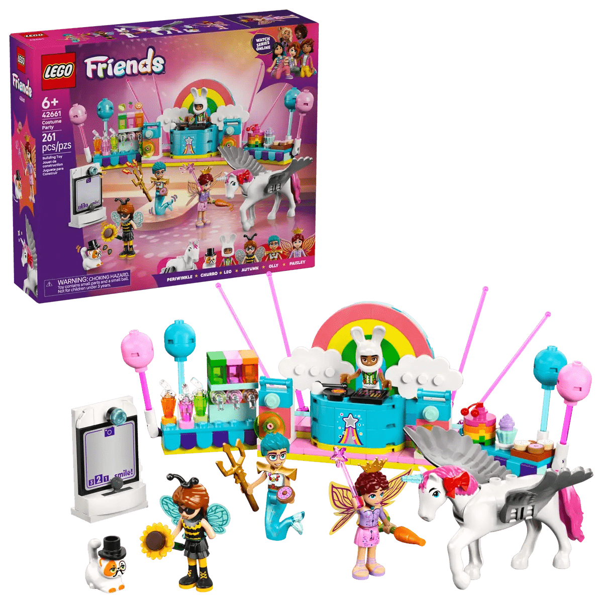 LEGO Costume Party with Unicorn & Fairy 42661 - Colorland Toys