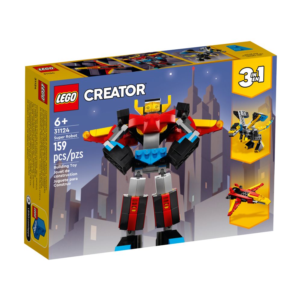 LEGO Creator 3 - in - 1 Super Robot 6371102/31124 - Colorland Toys