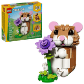 LEGO Creator Cute Hamster With A Flower 31376 - Colorland Toys