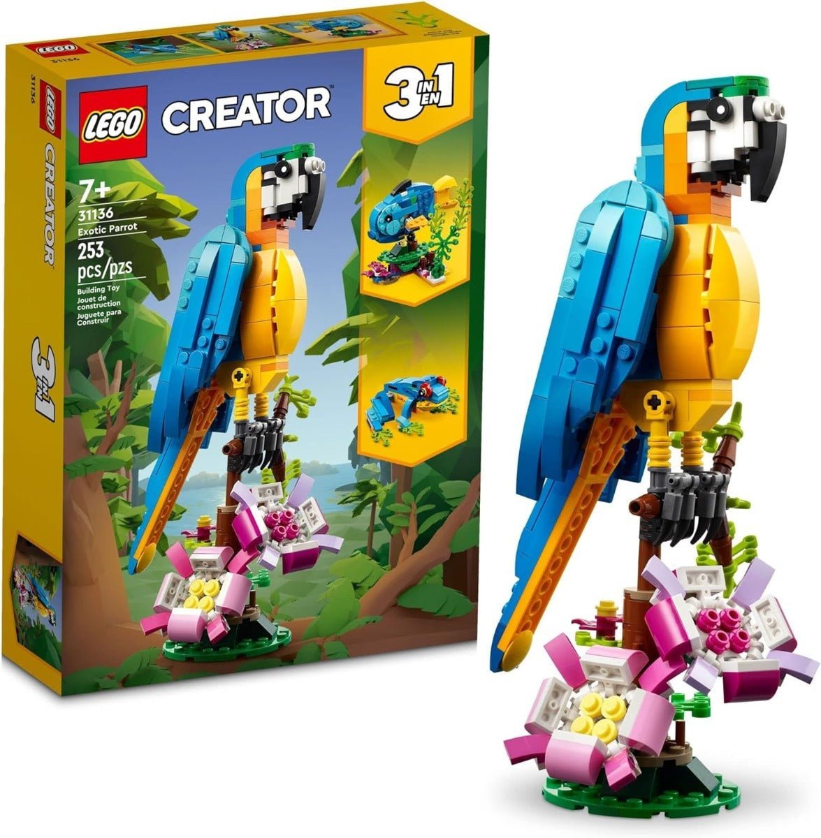 LEGO Creator Exotic Parrot - Colorland Toys