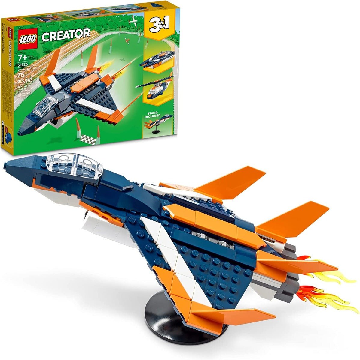 LEGO Creator Supersonic - Jet 6371106/31126 - Colorland Toys