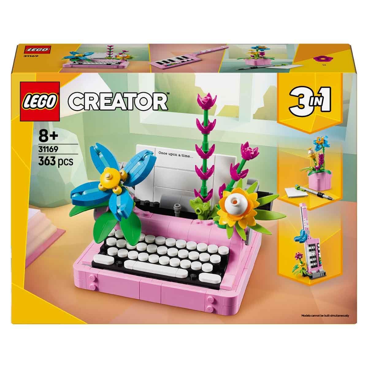 LEGO Creator Typewriter With Flowers 6527861/31169 - Colorland Toys