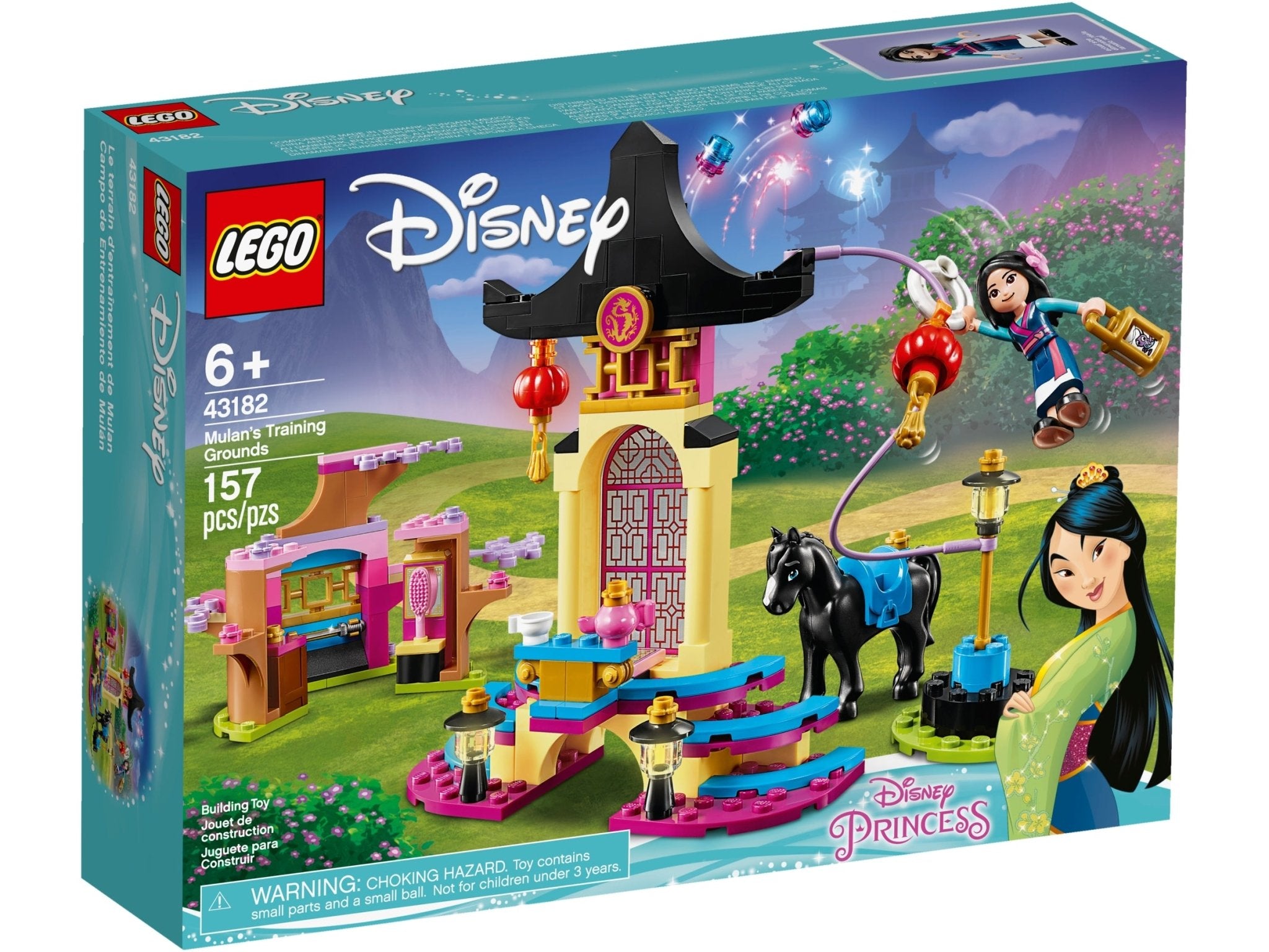LEGO Disney Mulan's Training Grounds Playset (43182) – 157 Pieces - Colorland Toys
