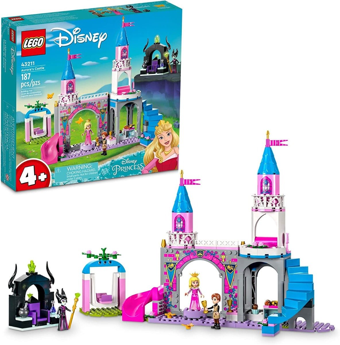 LEGO Disney Princess Auroras Castle 6427562/43211 - Colorland Toys