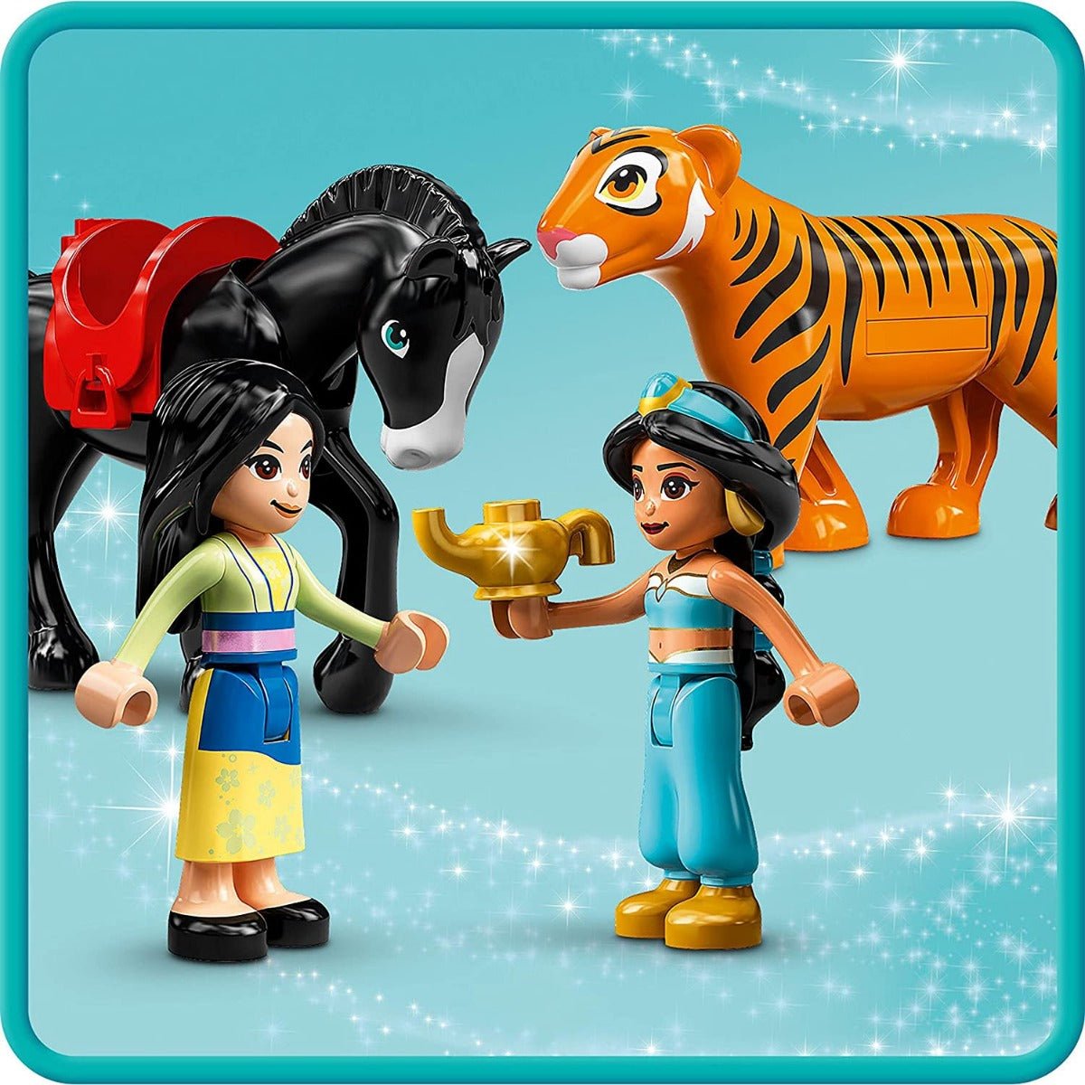 LEGO Disney Princess Jasmine and Mulan's Adventure 6378999/43208 - Colorland Toys