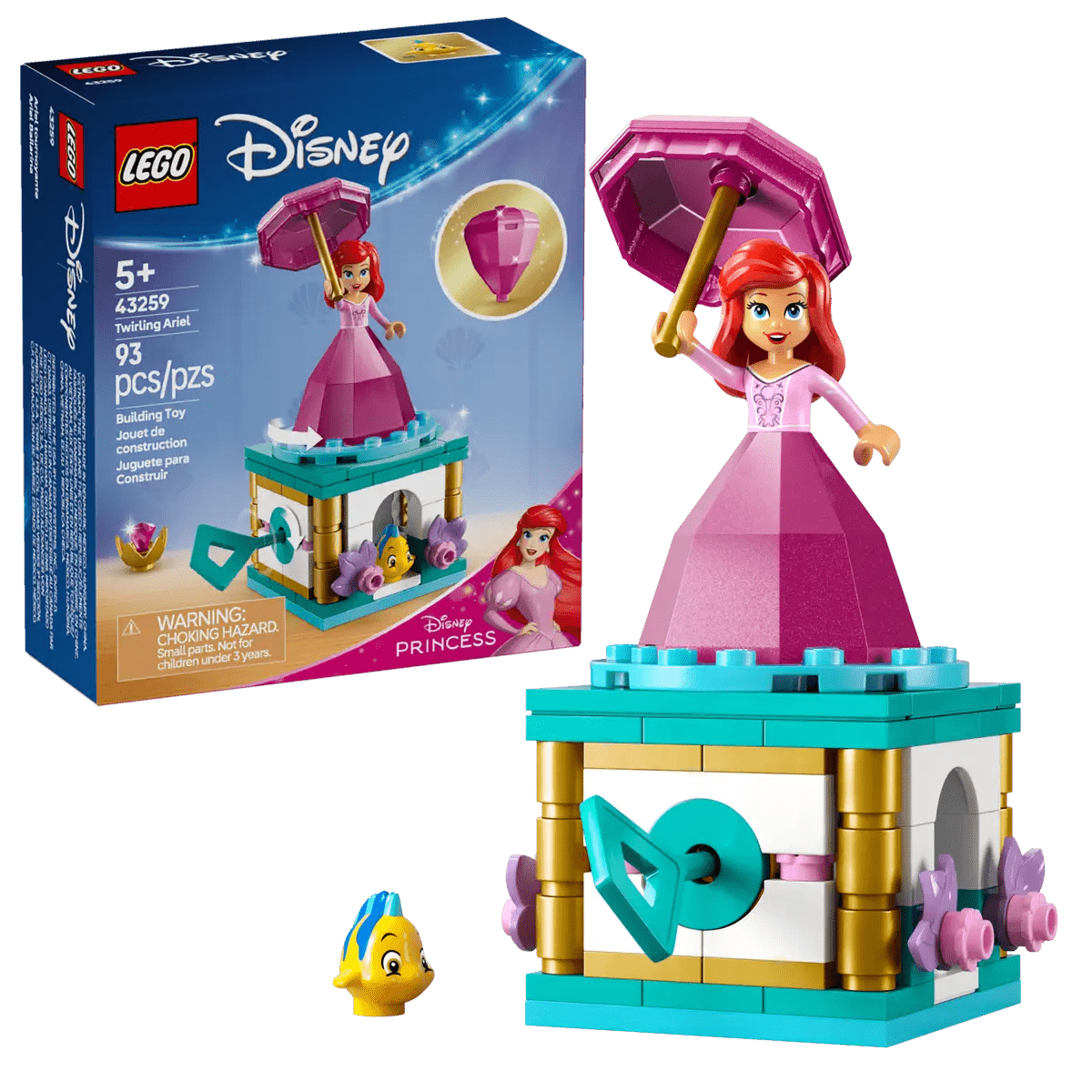 LEGO Disney Twirling Ariel 6526234/43259 - Colorland Toys