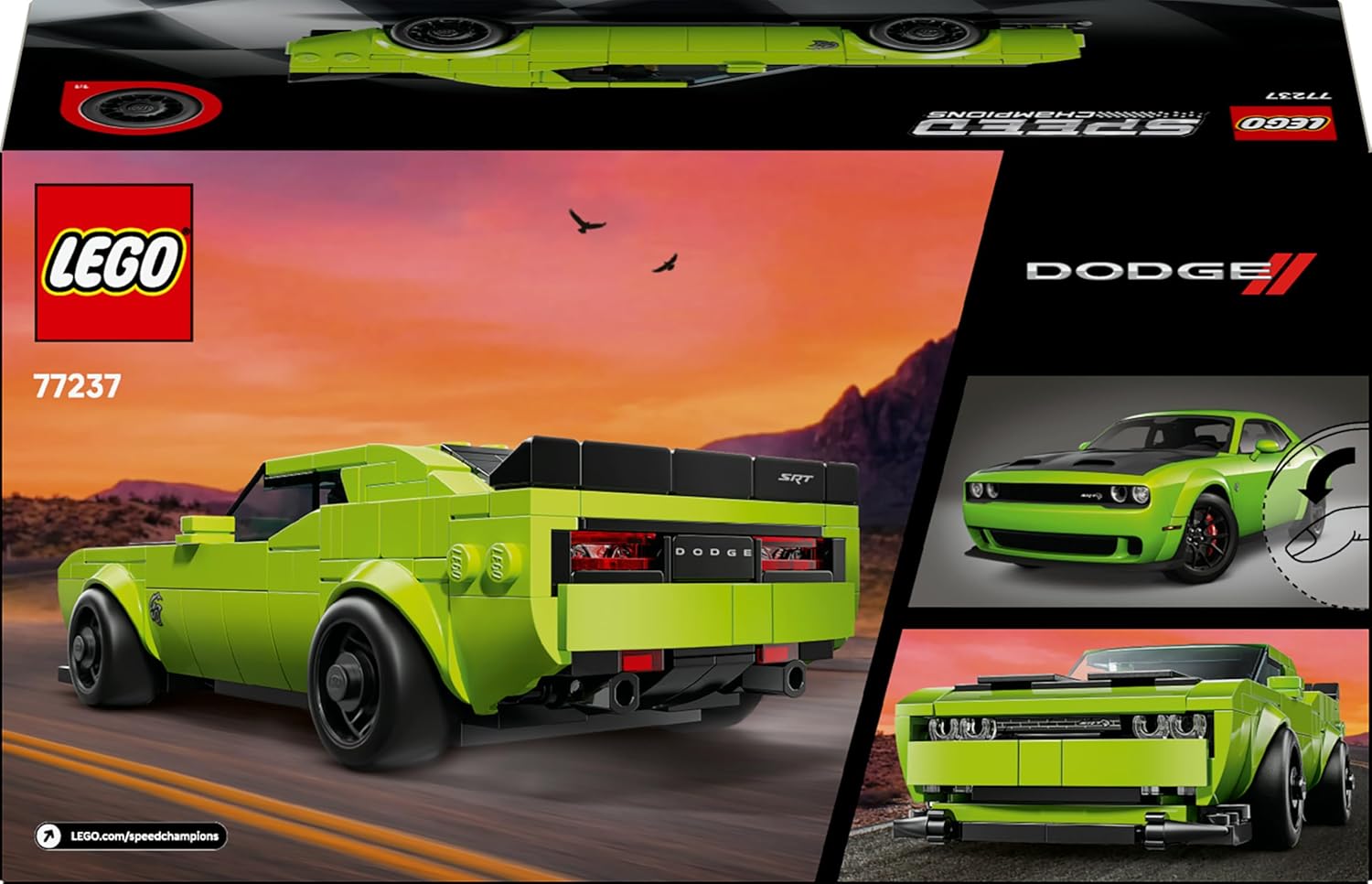 LEGO Dodge Challenger SRT Hellcat 77237 - Colorland Toys