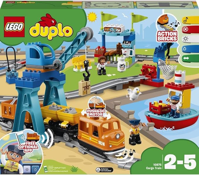 LEGO Duplo Cargo Train 10875 - Colorland Toys
